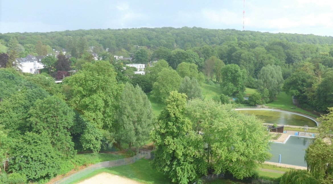 Aussicht vom Balkon